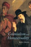 Colonialism and homosexuality /