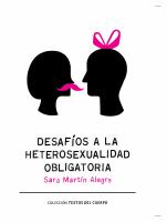 Desafíos a la Heterosexualidad Obligatoria.