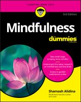 Mindfulness for Dummies.