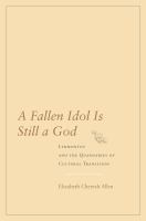 A fallen idol is still a god Lermontov and the quandaries of cultural transition /