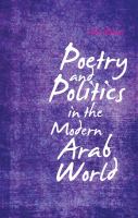 Poetry and politics in the modern Arab world /