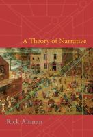 A theory of narrative /