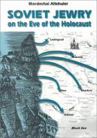 Soviet Jewry on the eve of the Holocaust : a social and demographic profile /