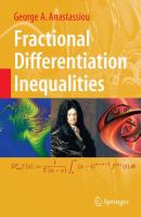 Fractional Differentiation Inequalities