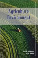 Agriculture and the Environment : Searching for Greener Pastures.