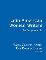 Latin American Women Writers.