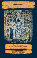 The Capture of Constantinople : The Hystoria Constantinopolitana of Gunther of Pairis.