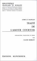 Traité de l'amour courtois /