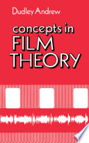 Concepts in film theory