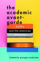 The academic avant-garde poetry and the American university /