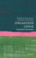Organized crime : a very short introduction /