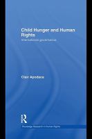 Child hunger and human rights international governance /