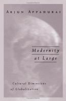 Modernity at large : cultural dimensions of globalization /