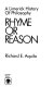 Rhyme or reason : a limerick history of philosophy /