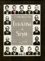 Treatise on style = Traité du style /