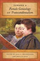 Toward a Female Genealogy of Transcendentalism.