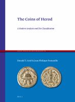 The Coins of Herod : A Modern Analysis and Die Classification.
