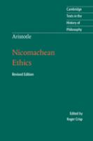 Nicomachean ethics /