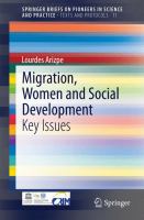 Migration, Women and Social Development Key Issues /