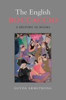 The English Boccaccio : a history in books /