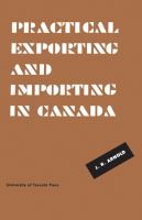 Practical Exporting and Importing in Canada.