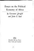 Essays on the political economy of Africa /