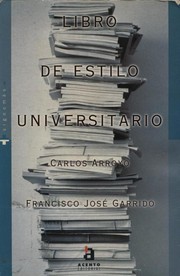 Libro de estilo universitario /