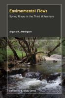 Environmental flows saving rivers in the third millennium /