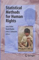 Statistical Methods for Human Rights.