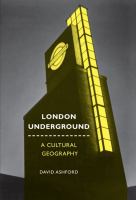 London underground a cultural geography /