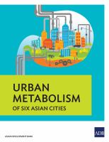 Urban Metabolism of Six Asian Cities