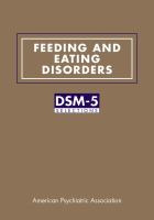 Feeding and Eating Disorders : DSM-5® Selections.