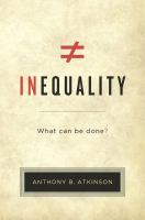 Inequality : what can be done? /