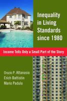 Inequality in living standards since 1980 income tells only a small part of the story /