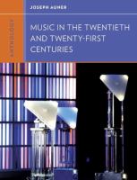 Anthology for music in the twentieth and twenty-first centuries /