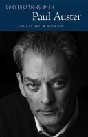 Conversations with Paul Auster /