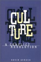Culture & conflict resolution /