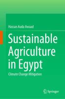 Sustainable Agriculture in Egypt Climate Change Mitigation  /