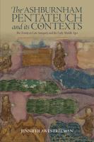 The Ashburnham Pentateuch and Its Contexts : the Trinity in Late Antiquity and the Early Middle Ages /