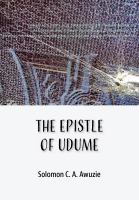 The Epistle of Udume