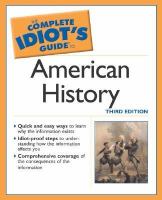 The complete idiot's guide to American history