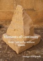 Elements of continuity stone cult in the Maltese Islands /