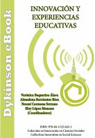 INNOVACION Y EXPERIENCIAS EDUCATIVAS