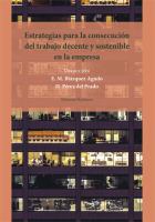 Estrategias para la consecucion del trabajo decente y sostenible en la empresa