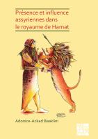 Présence et influence assyriennes dans le royaume de Hamat /