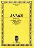 Cantata : Schweigt stille, plaudert nicht : "Kaffee-Kantate" : für 3 Solostimmen und Kammerorchester = Be silent, not a word : "Coffee Cantata" : for 3 solo voices und chamber orchestra, BWV 211 /