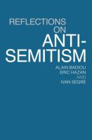 Reflections on anti-semitism /