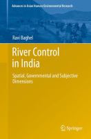 River Control in India : Spatial, Governmental and Subjective Dimensions.