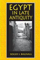 Egypt in late antiquity