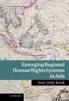 Emerging regional human rights systems in Asia